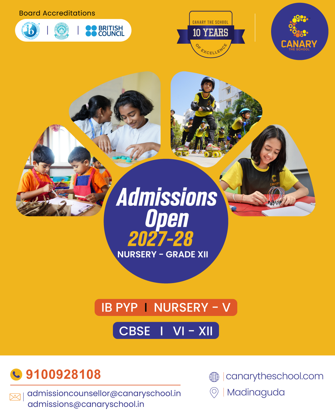 Canary The School is hiring a Math Facilitator and Admission Counsellor